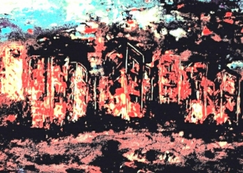 لوحة انطباعية لكارثة بيروت بريشة الفنانة التشكيلية باسمة عطوي