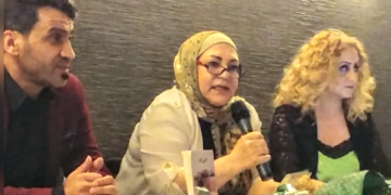 فيديو مداخلة الكاتبة سمية تكجي في حفل توقيع ” بنات تسرقها الريح ” للكاتب خليل حمادة