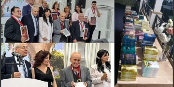 إحتفالية الأدب الراقي السادسة في سيدني : إصدارات د. جميل دويهي ومريميات وتوزيع جوائز ” أفكار اغترابية ” للابداع ومأدبة شعر وزجل وموسيقى وغناء