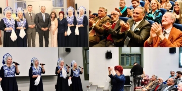 المرتضى يحضر العرض المسرحي لفرقة “ليوبافا” الروسية على مسرح المكتبة الوطنية..