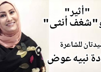 ” أثير ” و ” شغفُ أنثى ” قصيدتان للشاعرة ميادة نبيه عوض