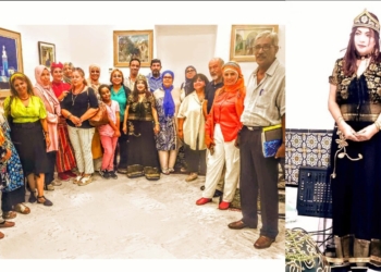 ” من شرفات المدينة ” أمسية شعرية تكريمية نظمها صالون السرايا للأدب والفنون برعاية بلدية تونس وبالتعاون مع  المركز الثقافي ” بئر الأحجار” في تونس المدينة .