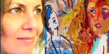 الفنانة التشكيلية سهى صباغ في صرخة وجدانية : تسألون عن المبدعين فقط ” للتنقير ” ودموعنا ياسادة ليست ملككم