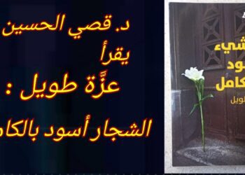 د. قصيّ الحسين يقرأ عزة طويل في ” لا شيء أسود بالكامل ” : رواية تماشي النيران وتجعلها تنطفئ ..