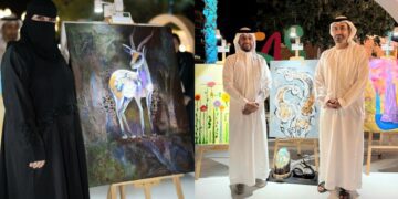 العمري والعاصمي يقدمان ابداعاتهم في ملتقى الفنانين بالفجيرة