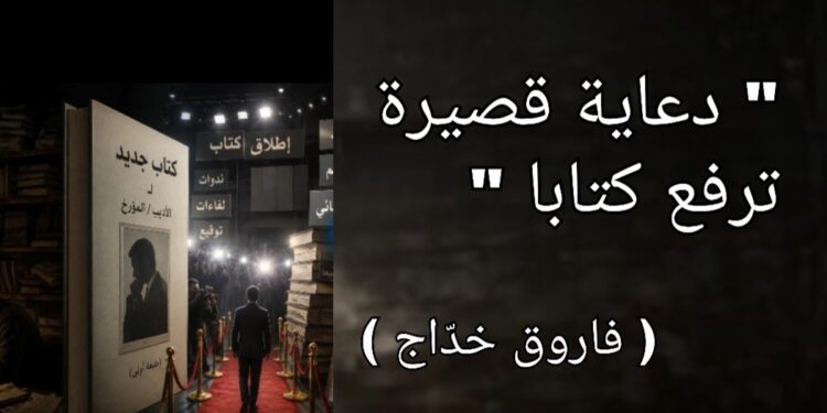 ” دعاية قصيرة ترفع كتابا ” مقالة الكاتب فاروق خدّاج