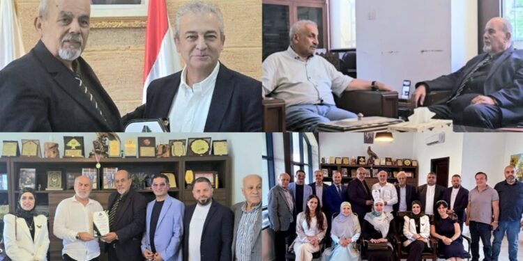 وفد الحركة الثقافية التقى أسامة سعد ورئيسي بلديتي صيدا وحارة صيدا: تأكيد على التضامن الوطني