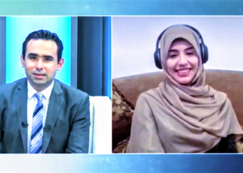 ” حتى مطلع الشعر ” في بيت القصيد .. شاهدوا فيديو مقابلة الشاعرة سارة الزين لقناة الرافدين